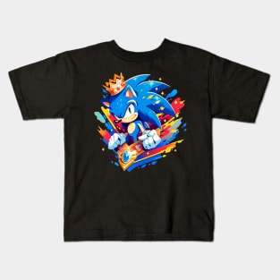 sonic king Kids T-Shirt